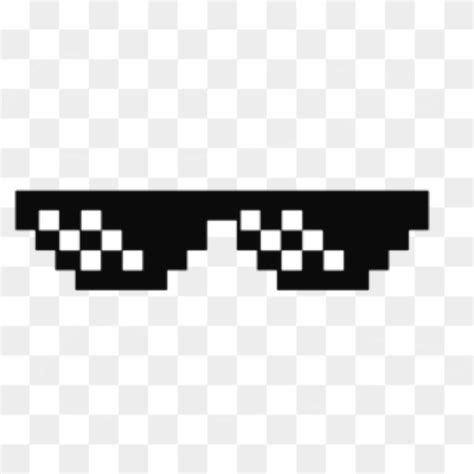 Download High Quality Mlg Glasses Transparent Minecraft Glass