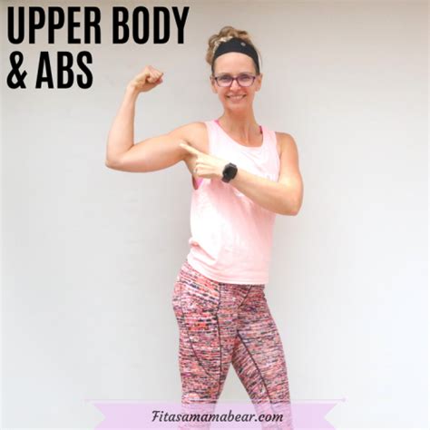 15 Minute Upper Body And Abs Workout Upper Body Circuit Upper Body