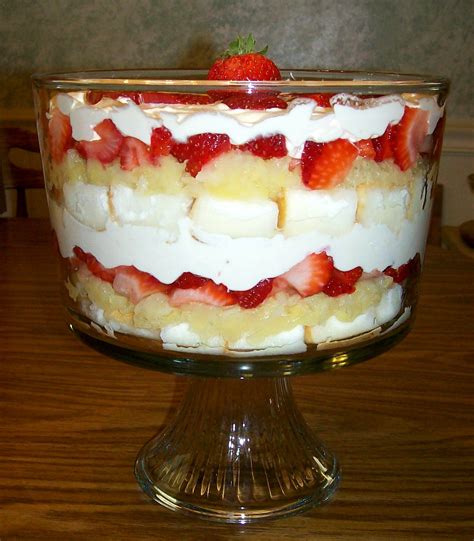 layered dessert in glass recipe