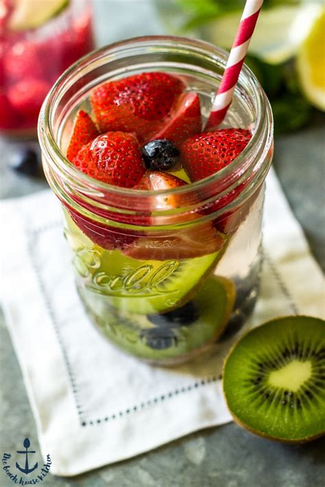 Fruit Infused Water The Beach House Kitchen
