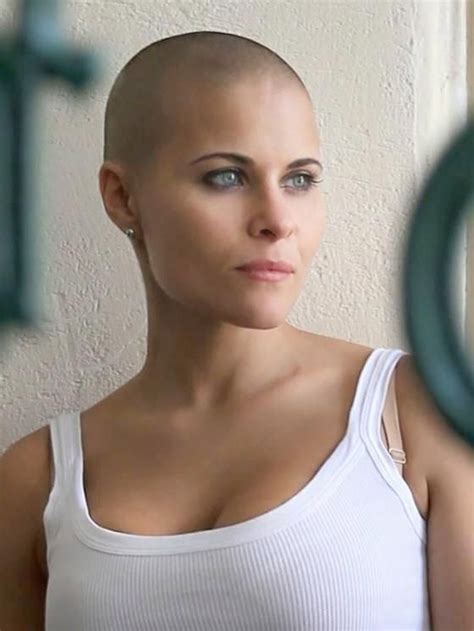 In This Case Bald Is Beyond Beautiful Shaved Hair Women Super