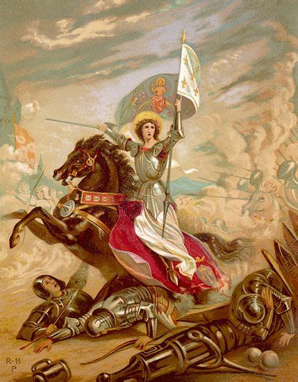 Joan D Arc Saint Joan Of Arc St Joan Jeanne Darc Fine Art Prints