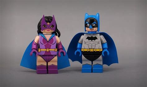 Huntress And Batman Painted Custom Minifigures Custom Lego Minifigures
