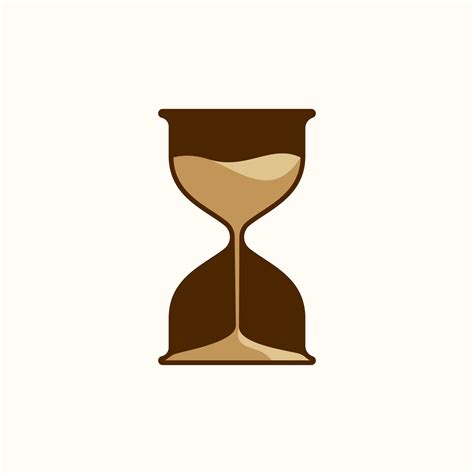 Hourglass Logo Symbol Vector Icon Illustration Design Vintage Sand