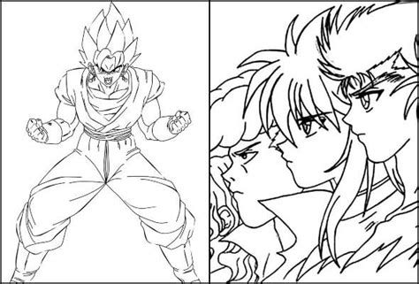 50 Desenhos De Goku Para Colorir Pop Lembrancinhas