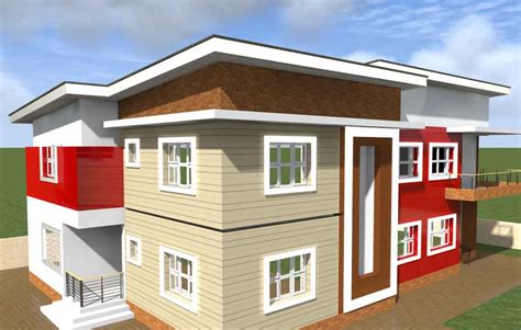 House Plan 4 Bedroom Simple Duplex Building Plan Nigeria