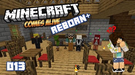 minecraft comes alive reborn episode 13 welcoming new villagers youtube