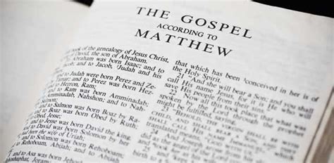 Gospel Of Matthew Book Quiz! Trivia - ProProfs Quiz