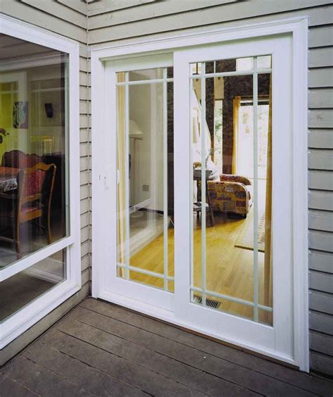 French Patio Door Sliding French Doors Sliding Doors Exterior Vinyl