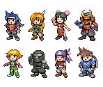 =) it's for rpg maker 2003, just to let you know~ the game is ara fell by badluck from rmn; PC / Computer - RPG Maker 2003 - The Spriters Resource