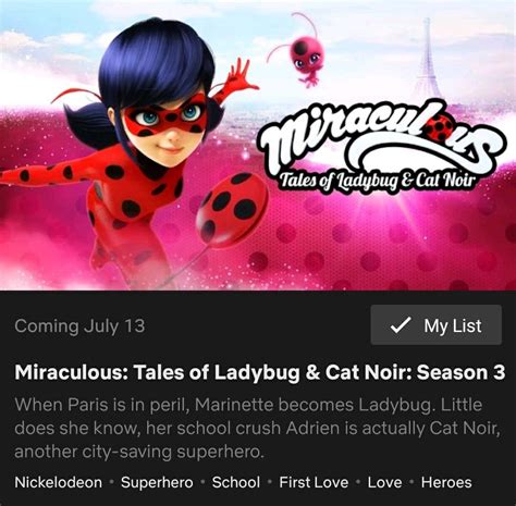 But towards season 3 they have been reusing the same villains and is starting to feel like they're getting lazy. Miraculous: Tales of Ladybug and Chat Noir Season 3 airs ...