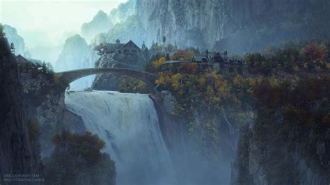 Waterfall Movies The Lord Of The Rings Rivendell