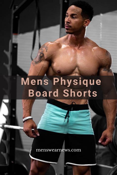 Mens Physique Board Shorts | Contest | Physique competition, Male