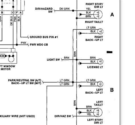 Chevy S10 Tail Light Wiring Diagram