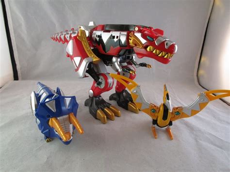 Retro Review Thundersaurus Megazord Power Rangers Dino Thunder Youtube