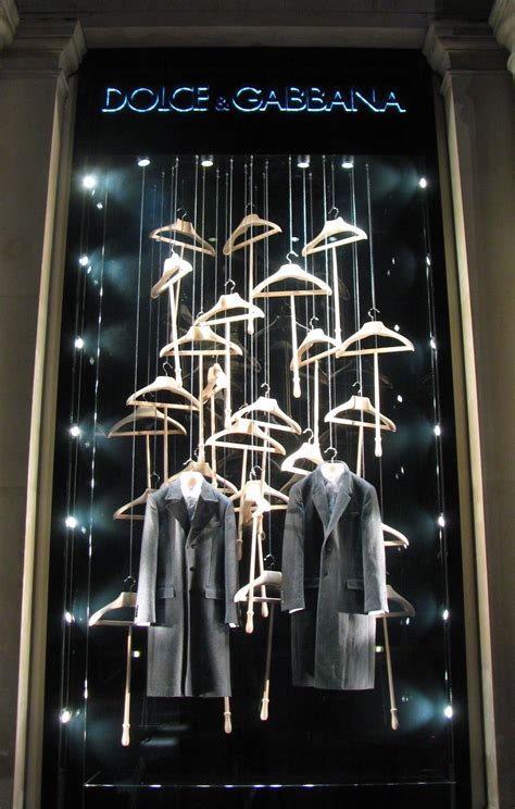 Dolce And Gabbana London Fashion Window Display Visual Merchandising