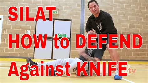 How To Defend Against A Knife Basic Advanced Silat Youtube