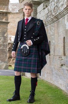 Le Chic Cossais Scottish Costume German Fashion Tartan Men Tartan Kilt
