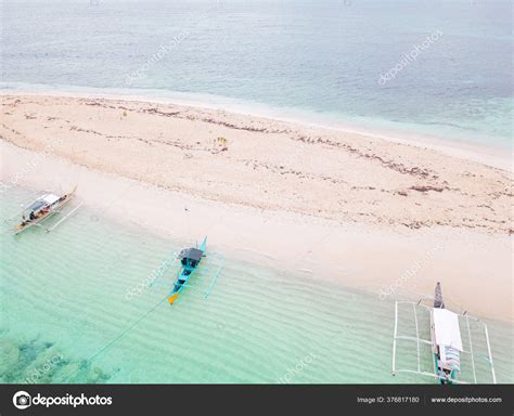 Aerial View Naked Island Part Island Hopping Tour Philippine Island Stock Photo By
