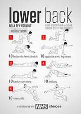 Images of Fitness Exercises Lower Back