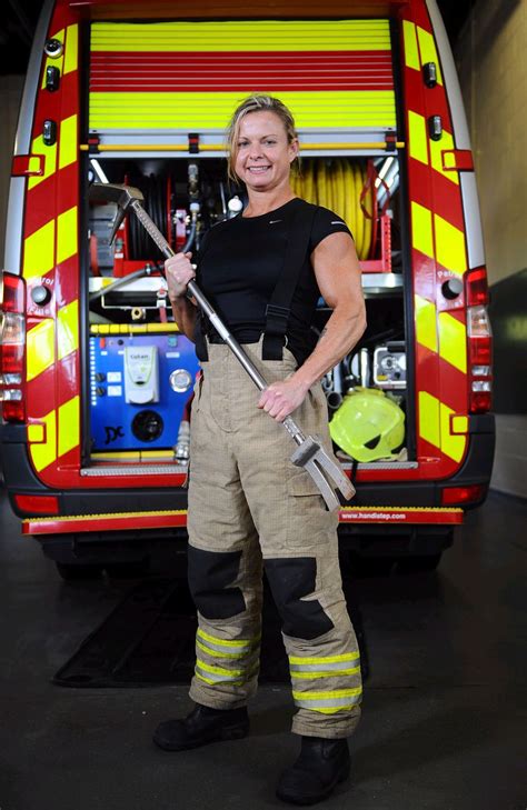 Sarah Hallett Firefighter And Bodybuilder Wales Online