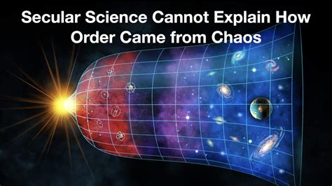 Max Anders Secular Science Cannot Explain How Order Came From Chaos