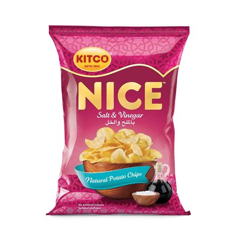 Buy Kitco Nice Potato Chips Salt And Vinegar 16g
