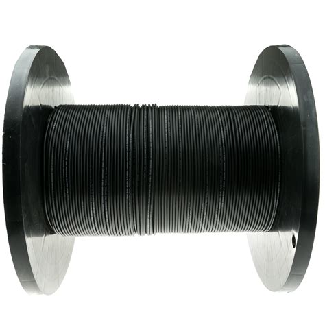 1000ft Black 2 Fiber Outdoor Multimode Fiber Optic Cable