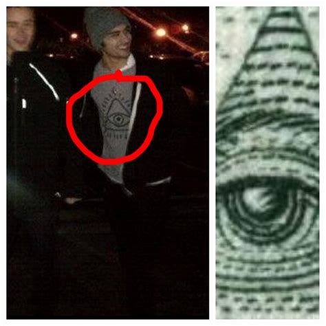 Stop The Illuminati On Twitter Zayn Malik Caught Reppin An