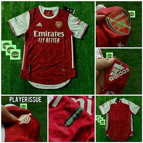 Jual Jersey Bola Arsenal Home 2020 2021 Climachill Player Issue Di