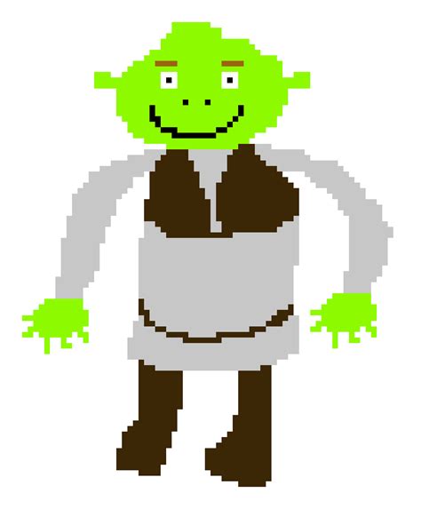 Shrek Pixel Art Maker