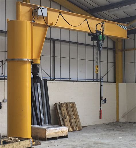 Floor Mounted Jib Crane Has High Efficiency To Make Lifting Work Easier