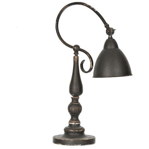 Distressed Black Lucas Table Lamp 37 Liked On Polyvore Featuring