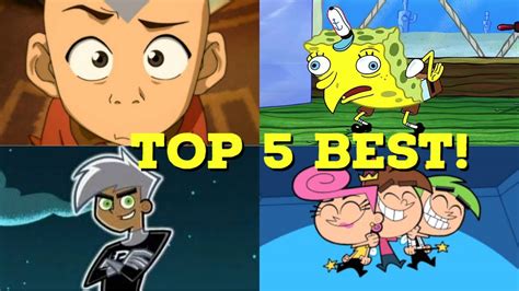 My Top 5 Best Nickelodeon Shows Youtube