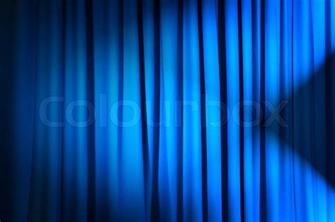Brightly Lit Curtains In Theatre Stock Image Colourbox