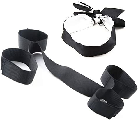 Ster Tsp Silk Blindfold Tied Hands Tied Feet Cosplay Women