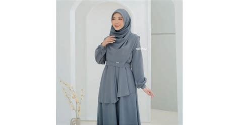 15 Model Gamis Simple Terbaru Elegan Dan Anggun