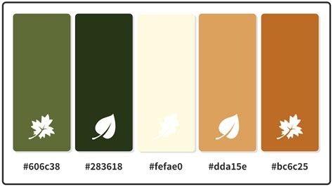 20 Best Fall Color Palettes For 2021 Avasta