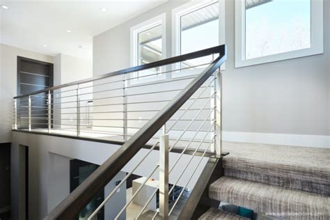 Atlantis railing stainless steel cable railings glass railings deck balcony railings aluminum your leading source for high quality stainless steel railing systems residential & commercial. Maple with Horizontal Railing - Specialized Stair & Rail