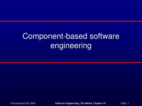 Ppt Component Based Software Engineering Powerpoint