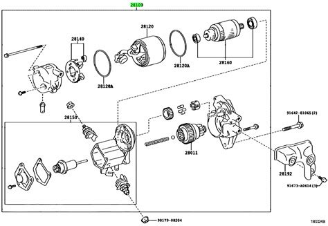 Buy Genuine Toyota 2810011190 28100 11190 Starter Assy Prices Fast