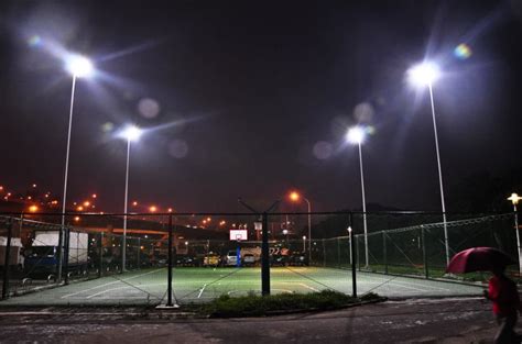 High Effective Basketball Court Solar Light Buy Basketball Court