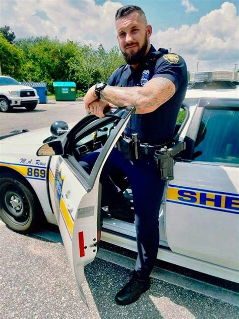 Officer Ross Of Jso Hot Cops Jacksonville Florida Muscle Men