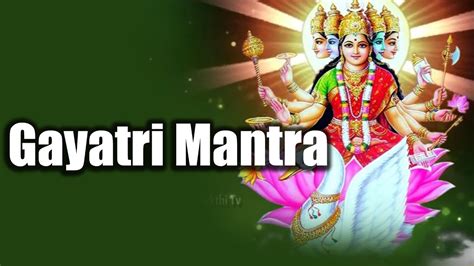 Gayatri Mantra Om Bhur Bhuva Swaha Devotional Chants Power Energy