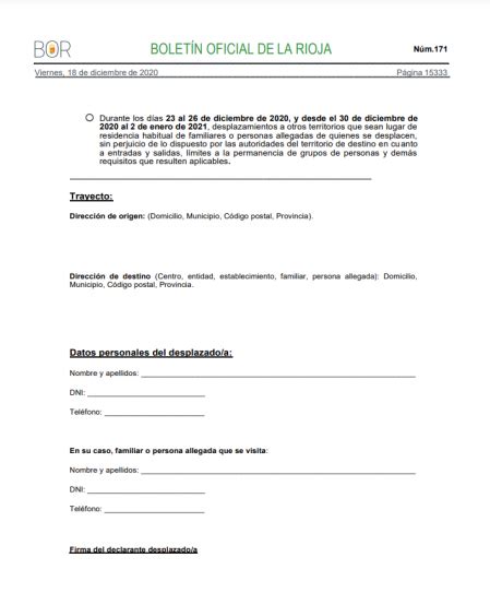 El Certificado De Movilidad Covid Para Justificar Los Desplazamientos