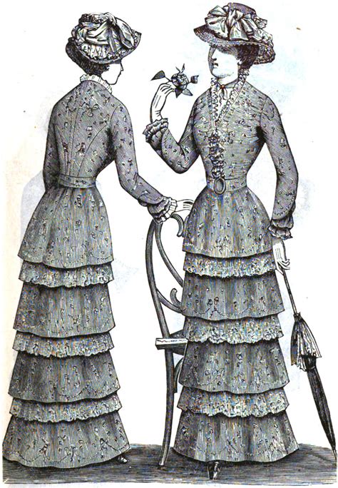 19th Century Historical Tidbits 1882 Fashions
