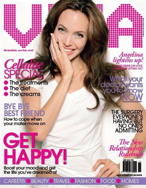 Angelina Jolie Magazine Angelina Jolie Viva Magazine Cover List Of