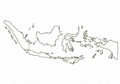 Indonesia Map Maps Outline Country Area Countryreports