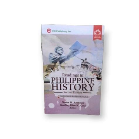 Reading In Philippine History Second Edition Outcome Based Module