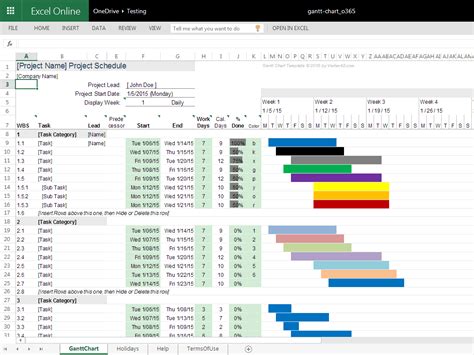 project management templates excel  printable